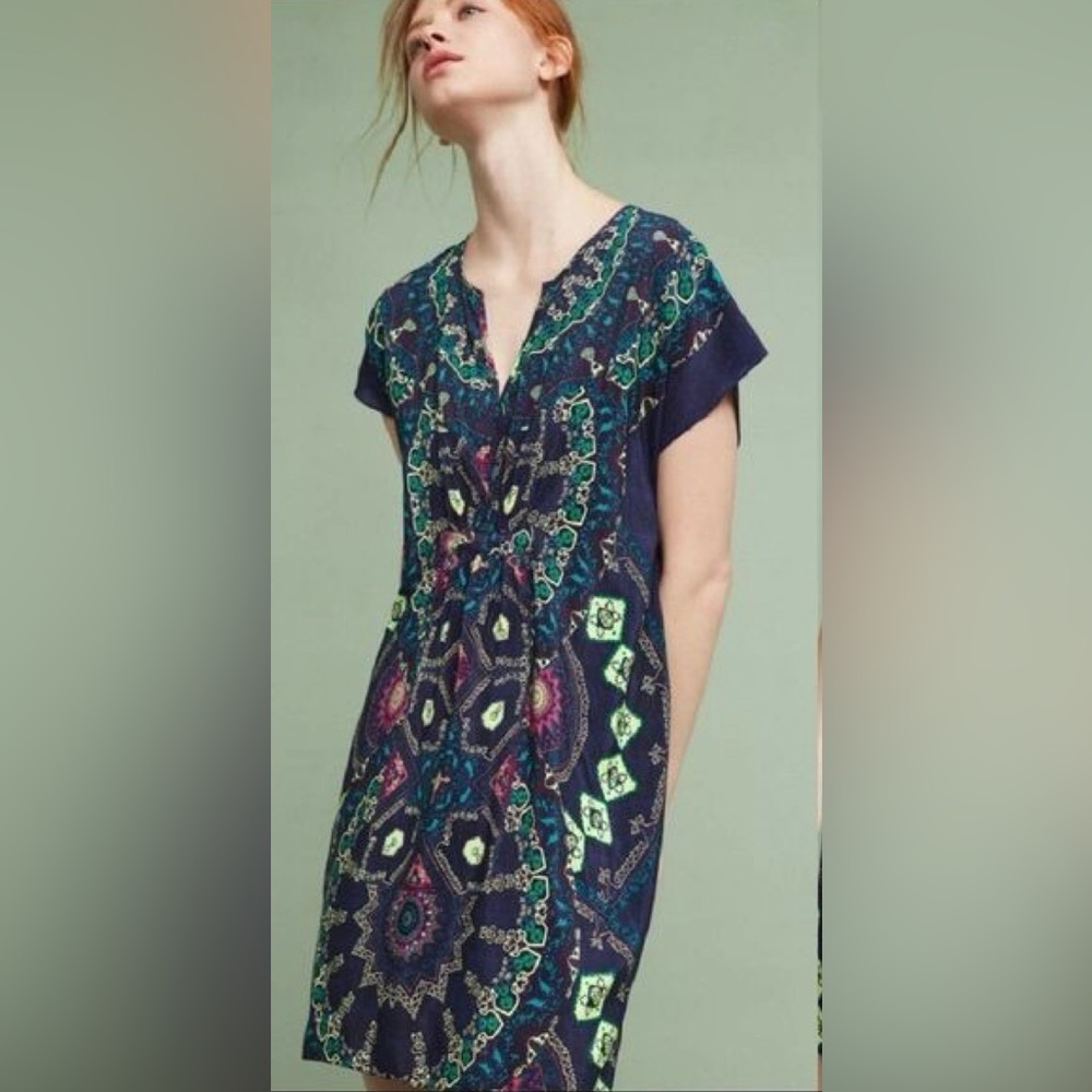 Anthropologie Maeve Mandala Dress